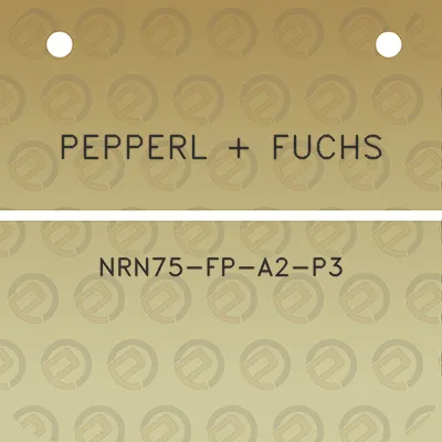 pepperl-fuchs-nrn75-fp-a2-p3