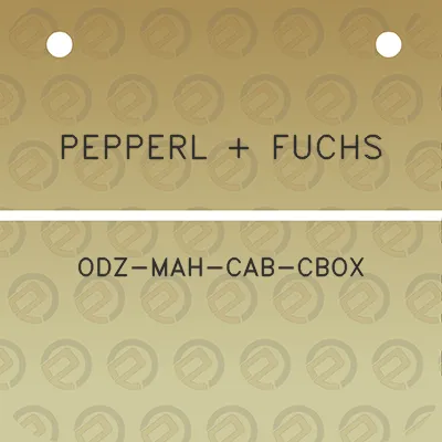 pepperl-fuchs-odz-mah-cab-cbox