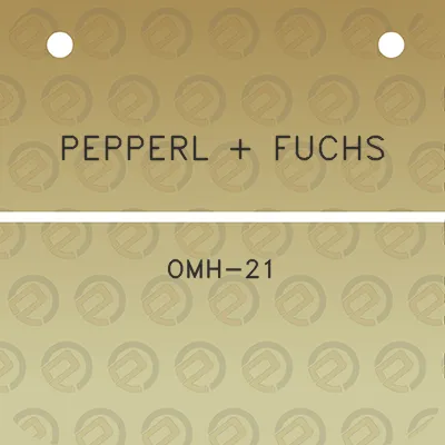 pepperl-fuchs-omh-21