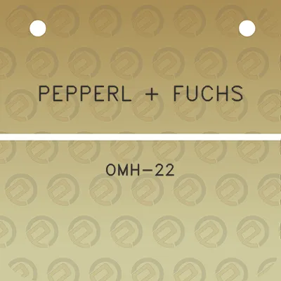 pepperl-fuchs-omh-22