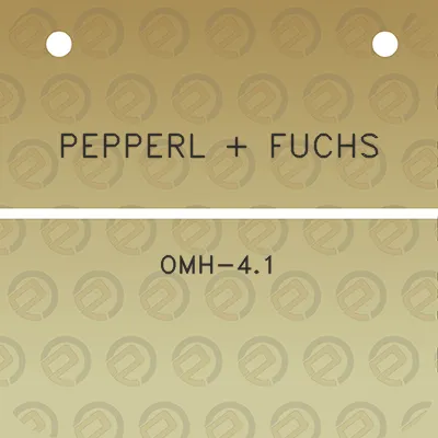 pepperl-fuchs-omh-41