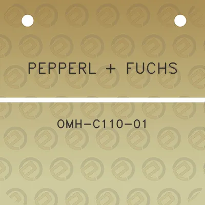 pepperl-fuchs-omh-c110-01