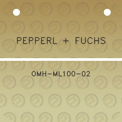 pepperl-fuchs-omh-ml100-02