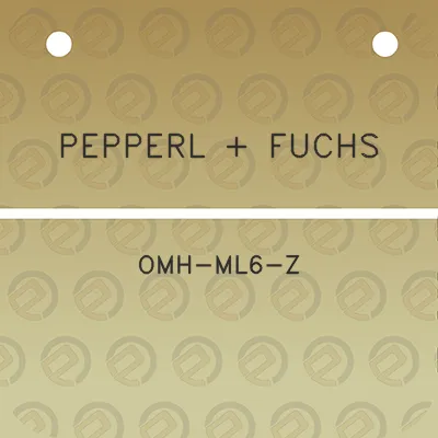 pepperl-fuchs-omh-ml6-z