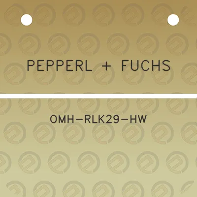 pepperl-fuchs-omh-rlk29-hw