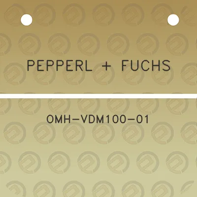 pepperl-fuchs-omh-vdm100-01