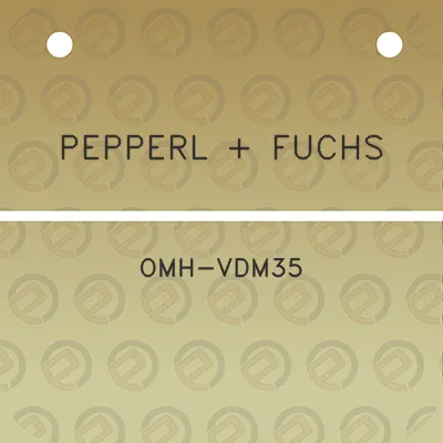 pepperl-fuchs-omh-vdm35