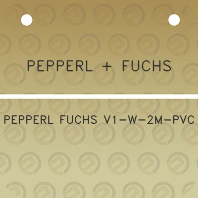 pepperl-fuchs-pepperl-fuchs-v1-w-2m-pvc