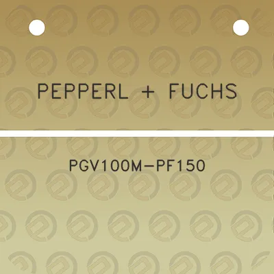 pepperl-fuchs-pgv100m-pf150