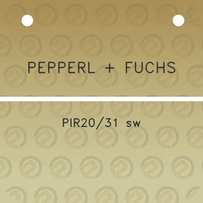 pepperl-fuchs-pir2031-sw