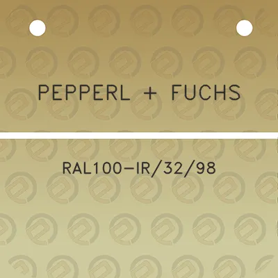 pepperl-fuchs-ral100-ir3298