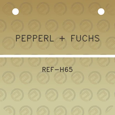 pepperl-fuchs-ref-h65