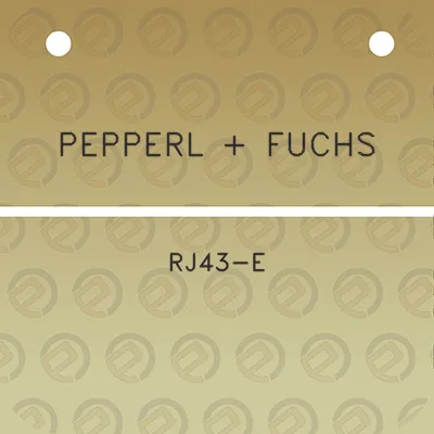 pepperl-fuchs-rj43-e