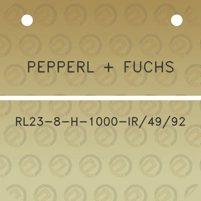 pepperl-fuchs-rl23-8-h-1000-ir4992