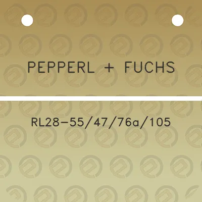 pepperl-fuchs-rl28-554776a105
