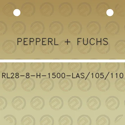pepperl-fuchs-rl28-8-h-1500-las105110