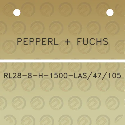 pepperl-fuchs-rl28-8-h-1500-las47105