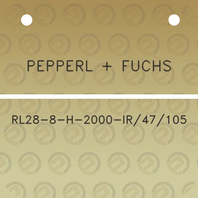 pepperl-fuchs-rl28-8-h-2000-ir47105