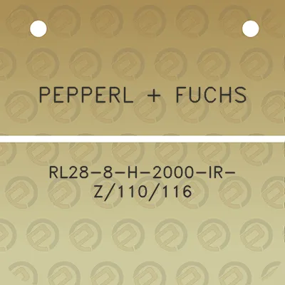 pepperl-fuchs-rl28-8-h-2000-ir-z110116