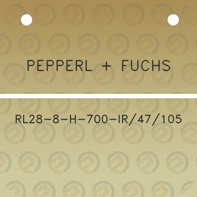 pepperl-fuchs-rl28-8-h-700-ir47105