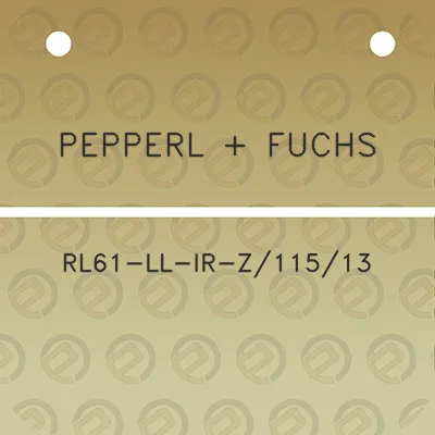 pepperl-fuchs-rl61-ll-ir-z11513
