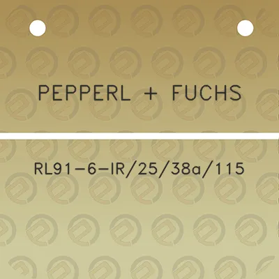 pepperl-fuchs-rl91-6-ir2538a115