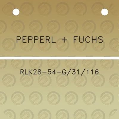 pepperl-fuchs-rlk28-54-g31116