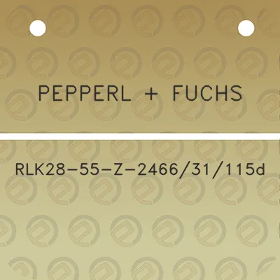 pepperl-fuchs-rlk28-55-z-246631115d