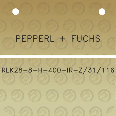 pepperl-fuchs-rlk28-8-h-400-ir-z31116