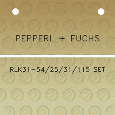 pepperl-fuchs-rlk31-542531115-set