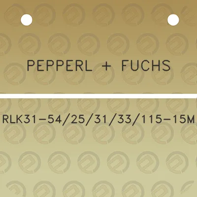 pepperl-fuchs-rlk31-54253133115-15m