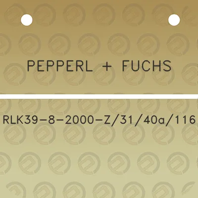 pepperl-fuchs-rlk39-8-2000-z3140a116