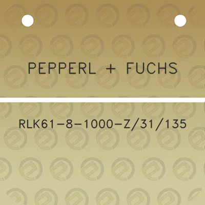 pepperl-fuchs-rlk61-8-1000-z31135