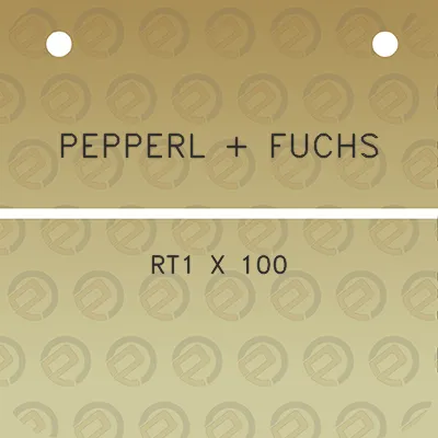 pepperl-fuchs-rt1-x-100