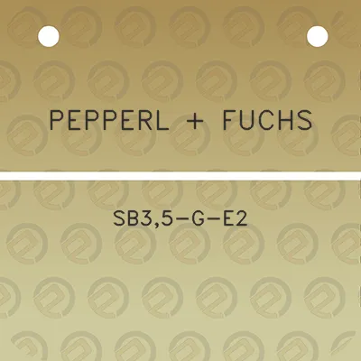 pepperl-fuchs-sb35-g-e2