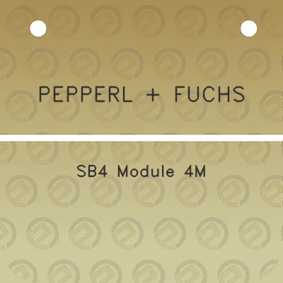 pepperl-fuchs-sb4-module-4m