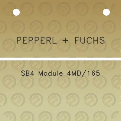 pepperl-fuchs-sb4-module-4md165