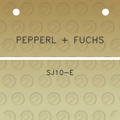 pepperl-fuchs-sj10-e