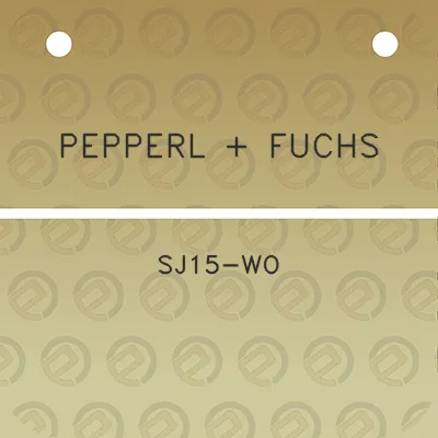 pepperl-fuchs-sj15-wo