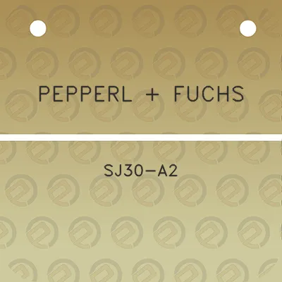 pepperl-fuchs-sj30-a2