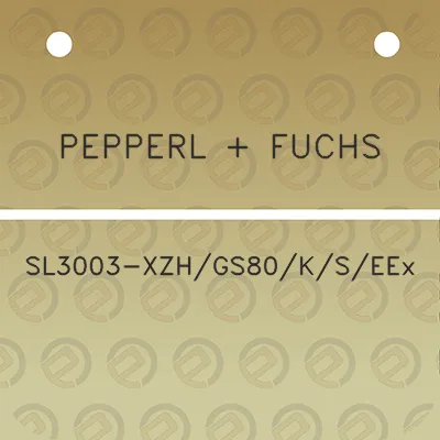 pepperl-fuchs-sl3003-xzhgs80kseex