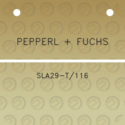 pepperl-fuchs-sla29-t116