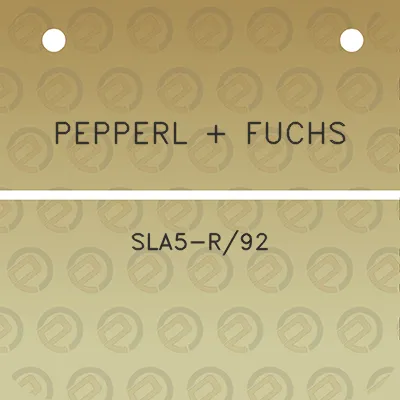 pepperl-fuchs-sla5-r92