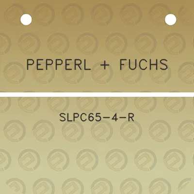 pepperl-fuchs-slpc65-4-r