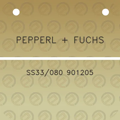 pepperl-fuchs-ss33080-901205