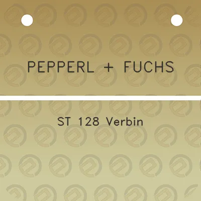 pepperl-fuchs-st-128-verbin