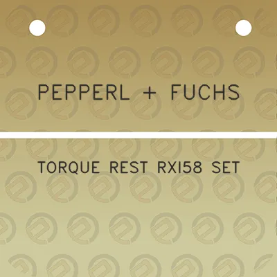 pepperl-fuchs-torque-rest-rxi58-set