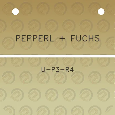 pepperl-fuchs-u-p3-r4