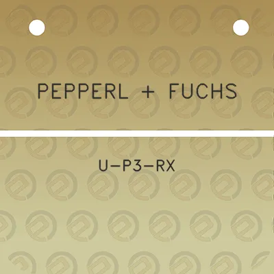 pepperl-fuchs-u-p3-rx