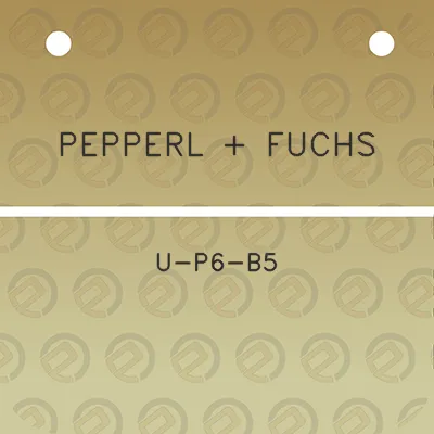 pepperl-fuchs-u-p6-b5